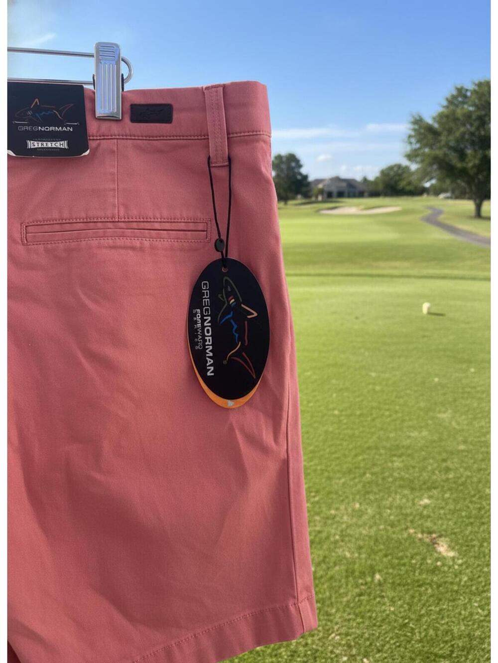 Greg Norman Stretch Pink Pants size 36 NWT